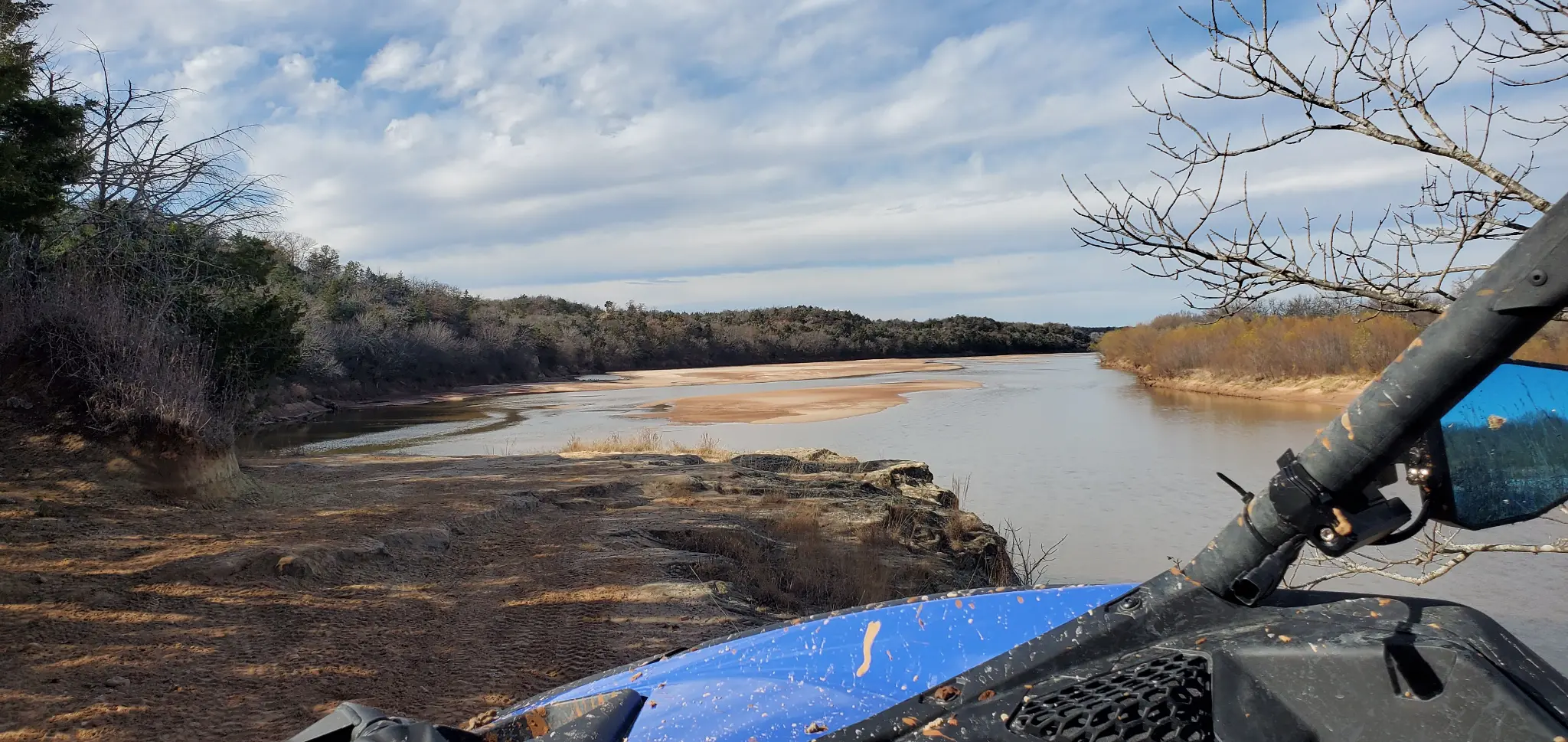 Red River Motorcycle Trails scenic valley