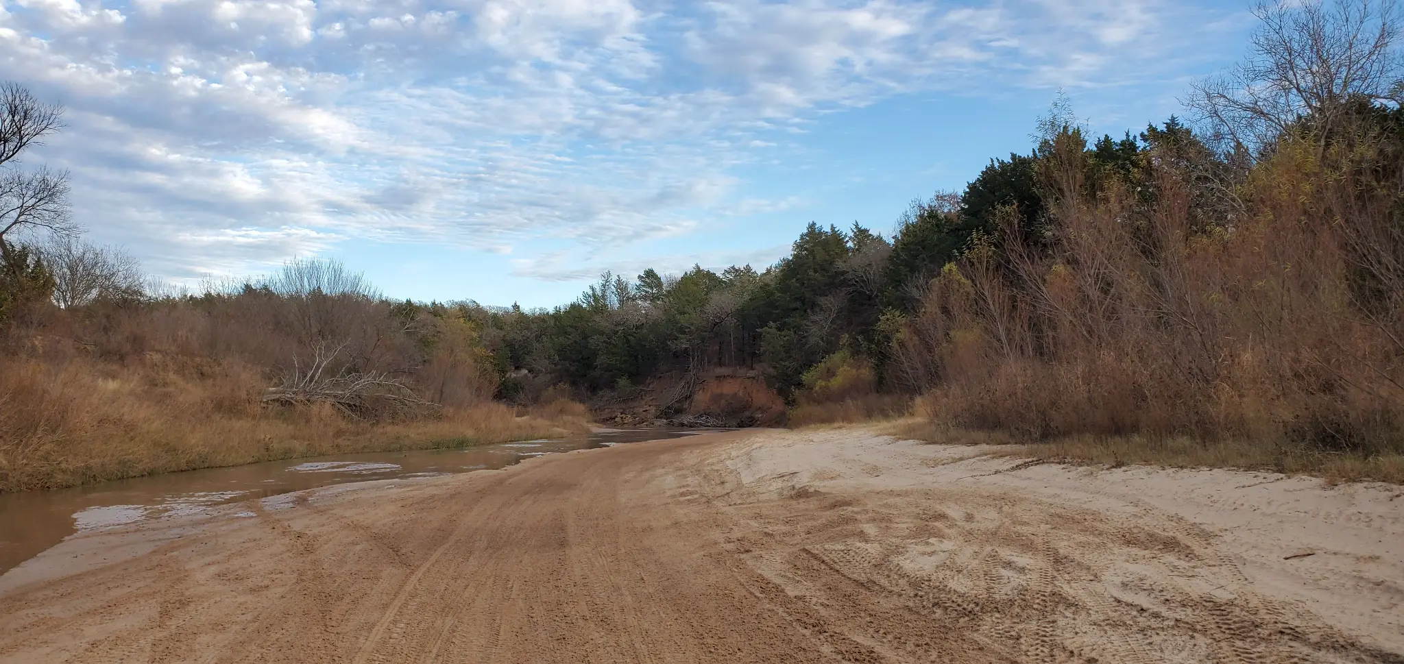Red River park landscape